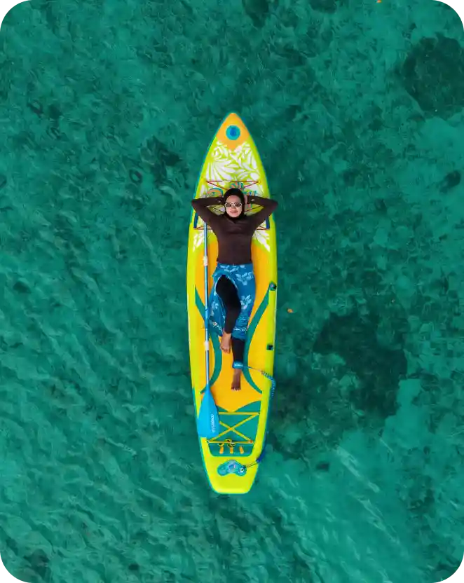 SUP Stand Up Paddling aktivitas wisata air Govana Adventure