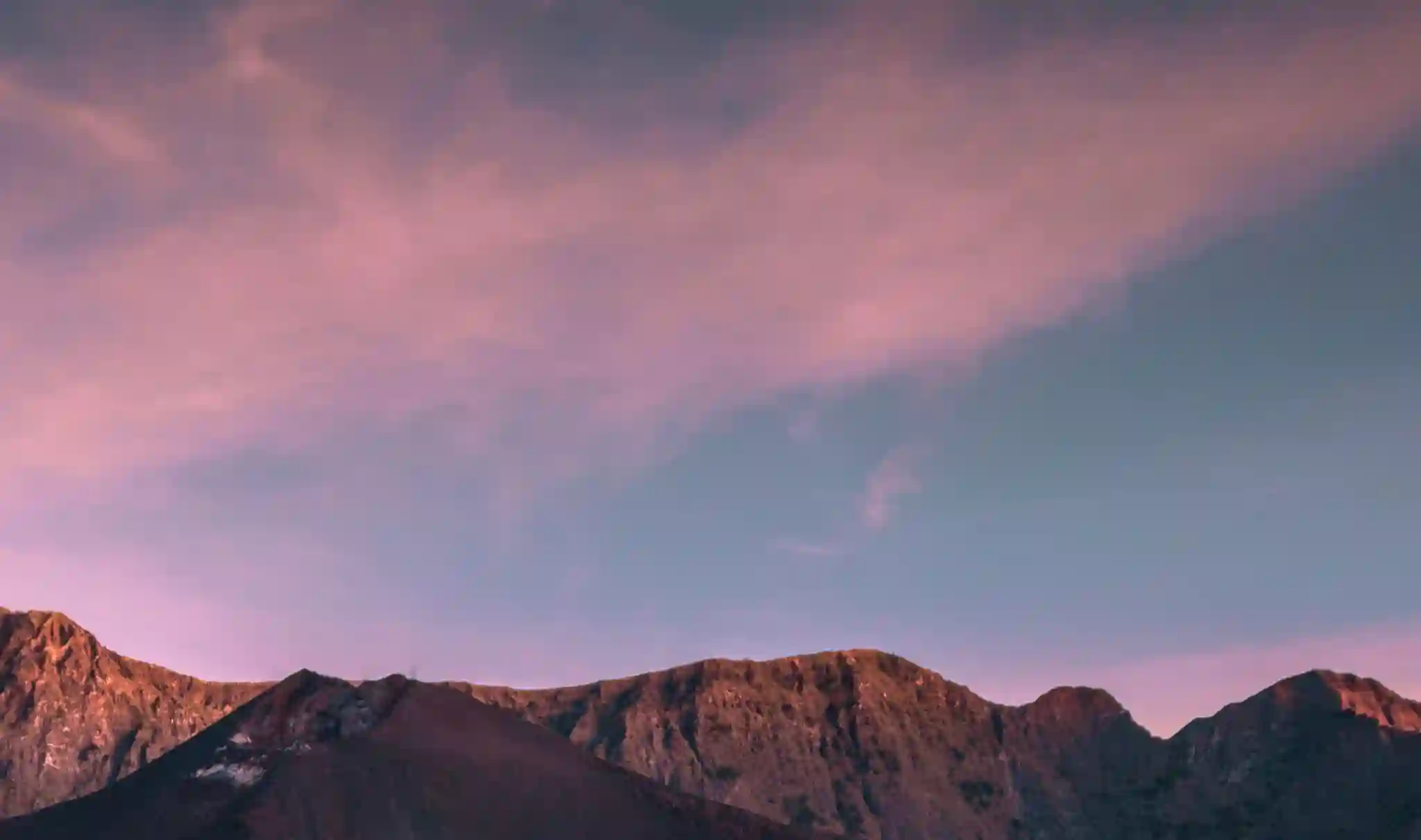Pegunungan sunset Kaparak Outdoor