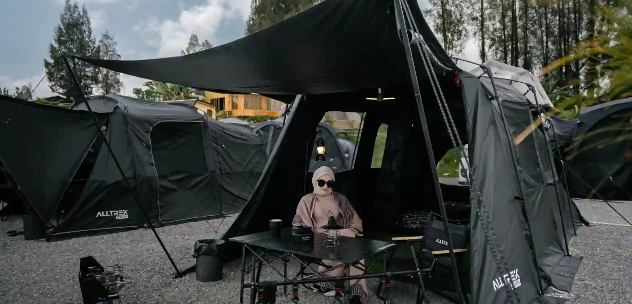 Pengalaman Tenda Premium di Alam Lasuang Batu Alahan Panjang
